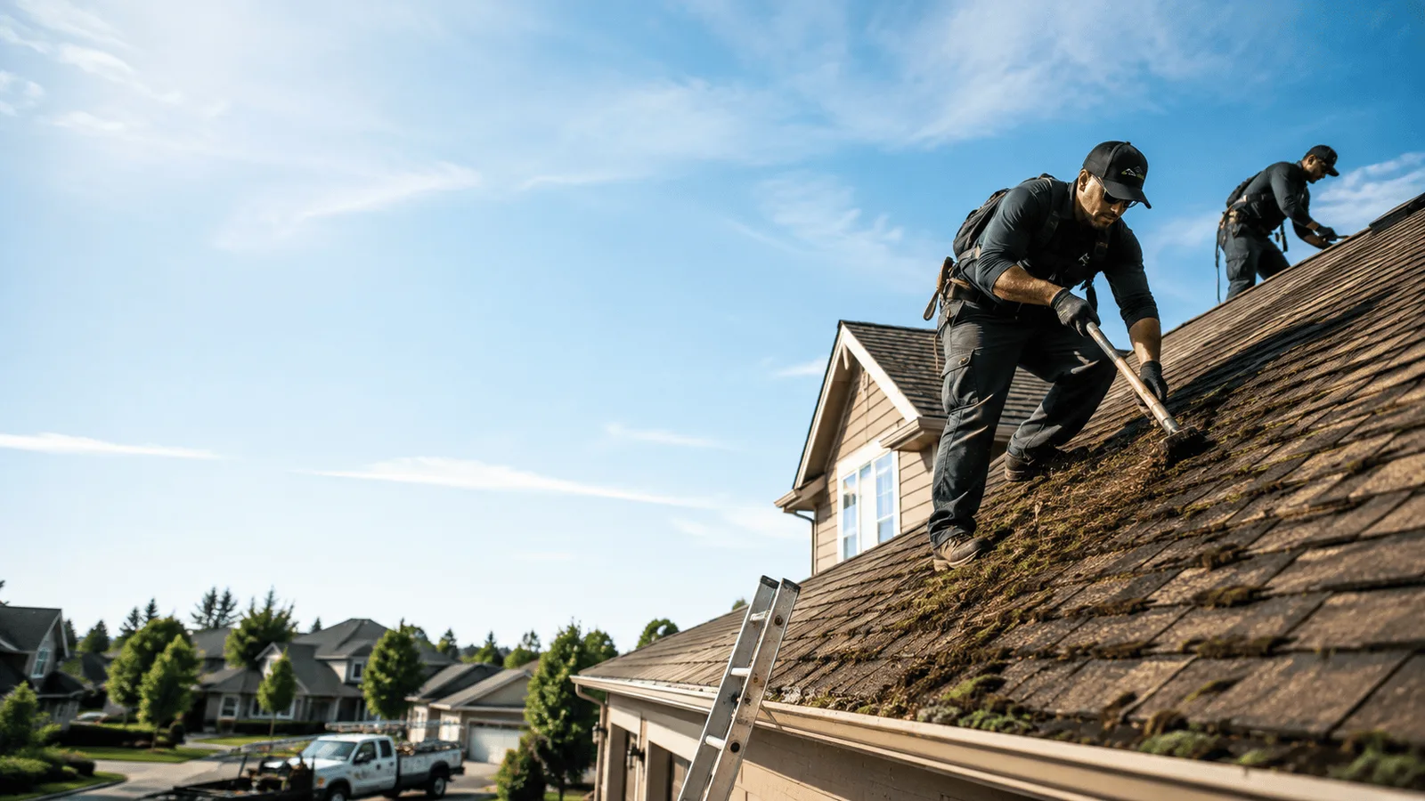 Roof Moss Removal in Warren, ME near me